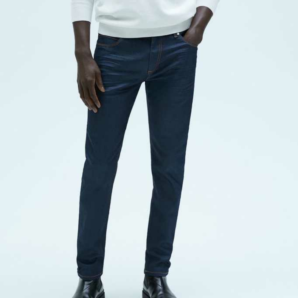 Zara men skinny wax denim 32